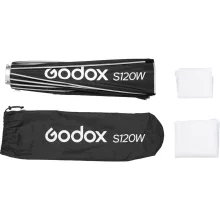 Godox - S120W Nyitható Softbox - BOWENS - 120cm - Fehér