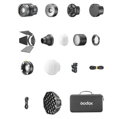 Godox Litemons RS60R RGB 2db-os LED Lámpa SZETT  (EGYEDI BAJONETTEL)