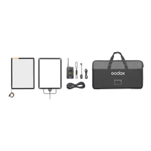 Godox AD21 K2 Elektromos Diffúz Panel (60×45cm,CRMX&Bluetooth) - Hordtáskában