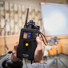 Godox AD33 K2 Elektromos Diffúz Panel (100×100cm,CRMX&Bluetooth) - Hordtáskában