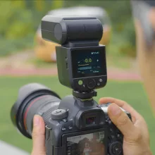 Godox V480F rendszervaku Li-Ion akkuval TTL HSS (Fuji)