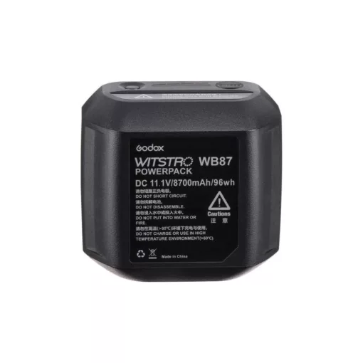Godox WB87 akkumulátor AD600B AD600BM TTL stúdióvakuhoz