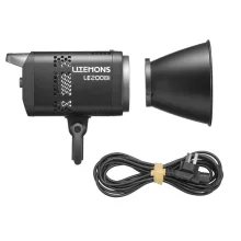 Godox LE200Bi Black Litemons Bi Color LED Video Lámpa - Fekete - 200W