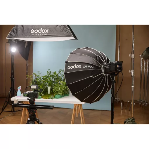 Godox LE300Bi Black Litemons Bi Color LED Video Lámpa - Fekete - 300W