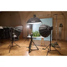 Godox LE300Bi Black Litemons Bi Color LED Video Lámpa - Fekete - 300W