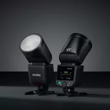 GODOX V1 MID-O Körfejű Rendszervaku TTL HSS (Olympus/Panasonic)