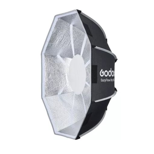 Godox EazyFlow Beauty Dish 65 - Nyitható Softbox - Ezüst belső - 65cm Bowens
