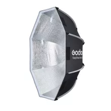 Godox EazyFlow Beauty Dish 65 - Nyitható Softbox - Ezüst belső - 65cm Bowens