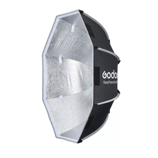 Godox EazyFlow Beauty Dish 65 - Nyitható Softbox - Ezüst belső - 65cm Bowens