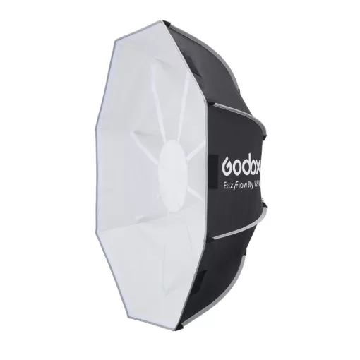 Godox EazyFlow Beauty Dish 85 - Nyitható Softbox - Fehér belső - 85cm - Bowens