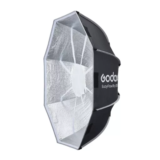 Godox EazyFlow Beauty Dish 85 - Nyitható Softbox - Ezüst belső - 85cm Bowens