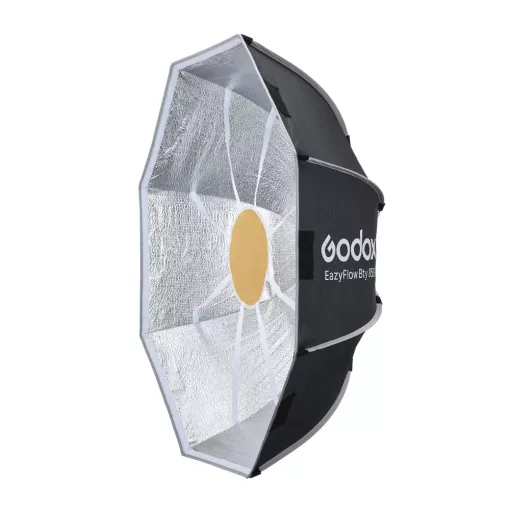 Godox EazyFlow Beauty Dish 85 - Nyitható Softbox - Ezüst belső - 85cm Bowens