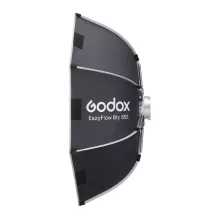 Godox EazyFlow Beauty Dish 85 - Nyitható Softbox - Ezüst belső - 85cm Bowens