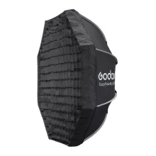 Godox EazyFlow Beauty Dish 85 - Nyitható Softbox - Ezüst belső - 85cm Bowens