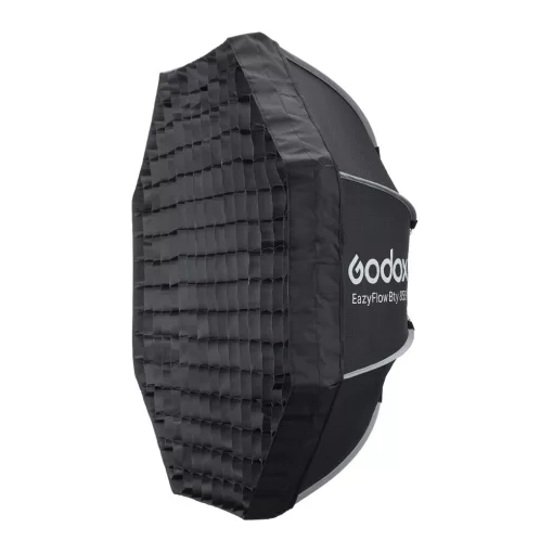 Godox EazyFlow Beauty Dish 85 - Nyitható Softbox - Ezüst belső - 85cm Bowens