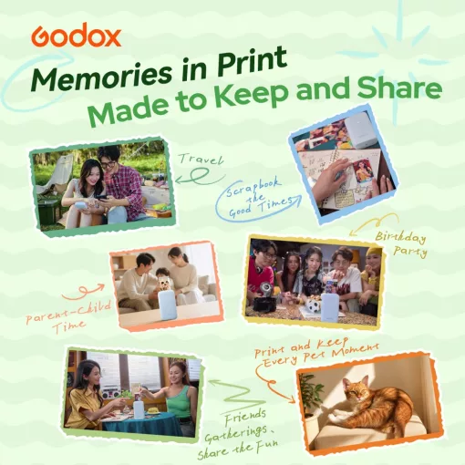 Godox P100 Portable Color Photo Printer