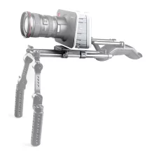 SmallRig 1775 Mounting Plate with 15mm Rod Clamps