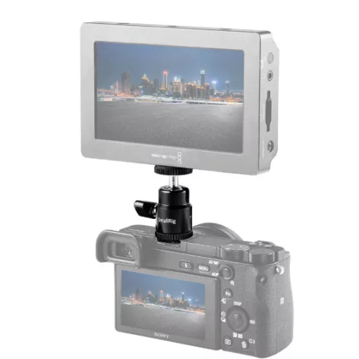 SmallRig 761 Mini Gömbfej vakupapucsba csúsztatható 1/4" menettel