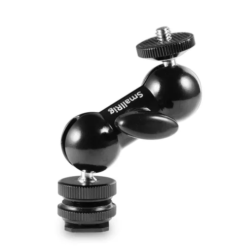 SmallRig 1135 Dupla Gömbfej - vakupapucsba helyezhető - 1/4" menet