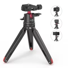 Smallrig 2664 Tabletop Mini Tripod mit Panoramic Ball Head