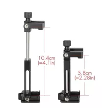 Ulanzi ST-03 telefon tartó adapter állványhoz, arca swiss szabvány, kisméretre összehajtható (UL-0595)