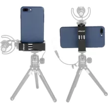 Ulanzi ST-02S alumínium telefon adapter, vakupapucs csatlakozóval, fekete (UL-0849)