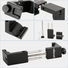 Ulanzi ST-02S alumínium telefon adapter, vakupapucs csatlakozóval, fekete (UL-0849)