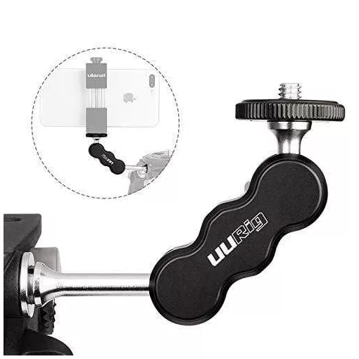 Ulanzi UURig R002 Magic Arm, kompakt és könnyű, 2x 1/4" csatlakozás (UL-1278)