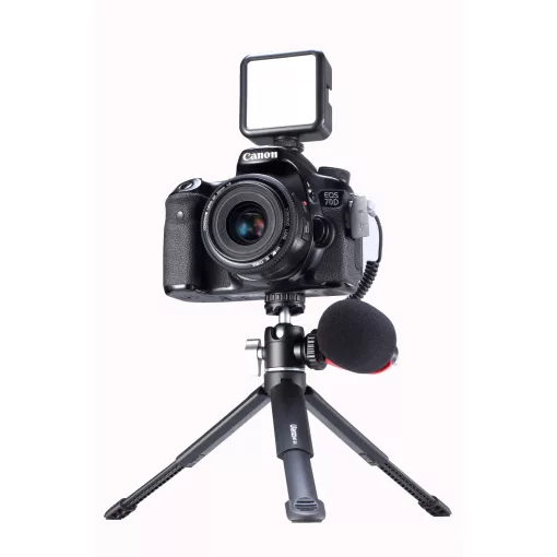 Ulanzi U-vlog Lite mini állvány - UL-2109 kihúzható láb, vakupapucs, gömbfej