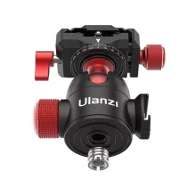 Ulanzi U-70 gömbfej, creatív csatlakozási lehetőség, vakupapucs adapter, 20kg teherbírás, arca swiss (UL-2104)