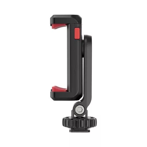 Ulanzi ST-06s telefon tartó adapter állványhoz, elforgatható, dönthető, vakupapucs adapterrel, fekete (UL-2575)