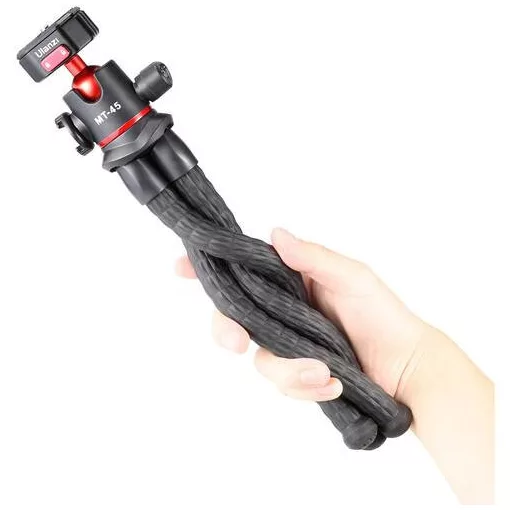 Ulanzi Octopus MT-45 hajlítható lábú pro állvány gömbfejjel, vakupapuccsal (UL-2581)