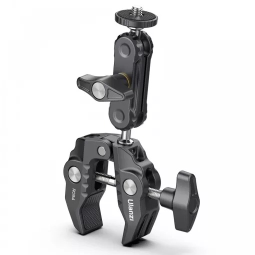 Ulanzi R094 KAMERA SZUPER-BILINCS RÖGZÍTŐ - többfunkciós satu - 1/4" 3/8" (UL-2638)