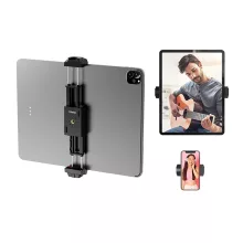 Ulanzi ST-29 univerzális tablet és telefontartó, 6,5-22,5cm befogadó méret, vakupapcs adapter (UL-2809)