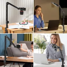 Ulanzi VIJIM LS25 Multifunkciós Asztali Mikrofon Állvány (Ulanzi 2873)