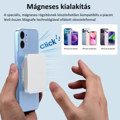 Ulanzi LT010 hordozható magsafe csatlakozású led lámpa, 2700-8000K, 300 mAh (UL-3021)