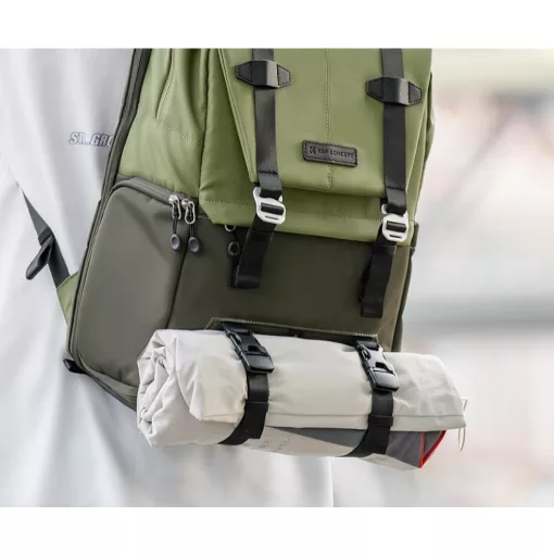 K&F Concept Beta Backpack 20 literes, fotós hátizsák, sötét zöld színben (KF-13-087AV2)