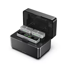 Ulanzi AM18 U-mic 2.4GHz vezeték nélküli mikrofon kit, usb-a, usb-c, lightink, android, apple (UL-A018GBB1)