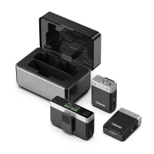 Ulanzi AM18 U-mic 2.4GHz vezeték nélküli mikrofon kit, usb-a, usb-c, lightink, android, apple (UL-A018GBB1)