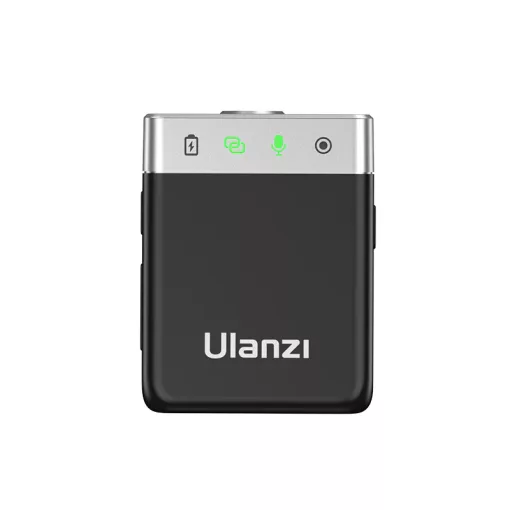 Ulanzi AM18 U-mic 2.4GHz vezeték nélküli mikrofon kit, usb-a, usb-c, lightink, android, apple (UL-A018GBB1)