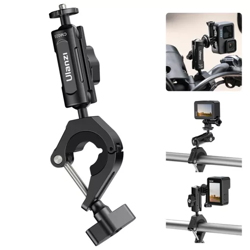 Ulanzi CM025, C018GBB1, csőre szerelhető satu 8-35mm átmérőhöz, magic arm (C018GBB1)
