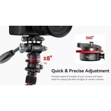 Ulanzi TT37 vízszintező mini állványfej, 3/8" és 1/4" (UL-T065GBB1)
