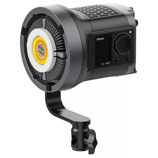 Ulanzi V-120W rgb COB led lámpa, 2700K-6500K, HSI, 95CRI, 20 effekt, V-Mount, APP vezérlés, Bowens (UL-L074CNA1)