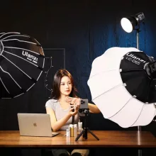 Ulanzi V-120W rgb COB led lámpa, 2700K-6500K, HSI, 95CRI, 20 effekt, V-Mount, APP vezérlés, Bowens (UL-L074CNA1)