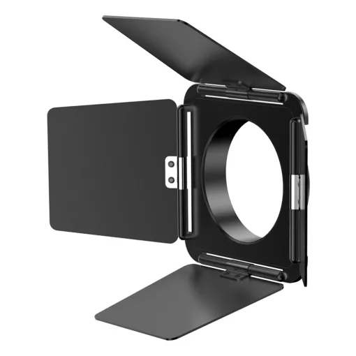Ulanzi L059GBB1 4 szárnyú fényterelő előtét, mini Bowens csatlakozás, 4-leaf barndoors (UL-L059GBB1)