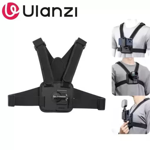 Ulanzi CM028 Go-Quick II mellkaspánt, GoProhoz és telefonokhoz (UL-C021GBB1)