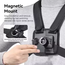 Ulanzi CM028 Go-Quick II mellkaspánt, GoProhoz és telefonokhoz (UL-C021GBB1)
