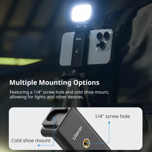 Ulanzi CO62 Go-Quick II hátizsák pántra, övre telefon és Gopro tartó adapter (UL-C064GBB1)
