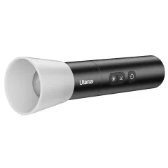  Ulanzi LM07 LED lámpa, zseblámpa forma, fókuszálható fény, időjárás álló, 2000mAh, állványmenet (UL-L031GBB1)