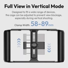Ulanzi MA05 univerzális telefonkeret rendszer, rig, cage, bluetooth kioldó (UL-M007GBB1)